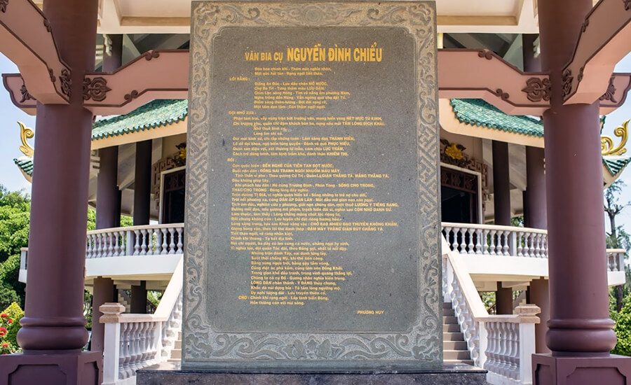 Temple and tomb of Nguyen Dinh Chieu