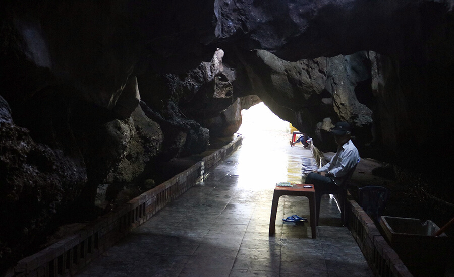 Hang pagoda in Kien Giang