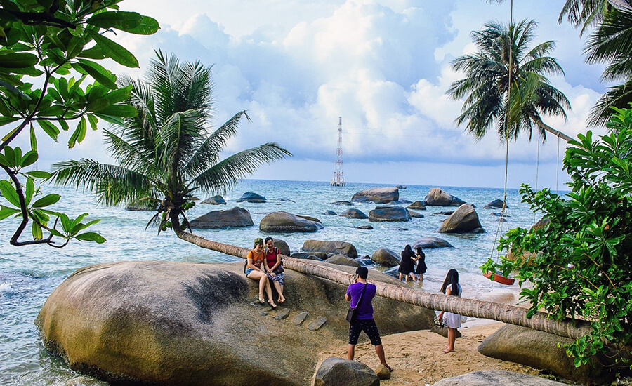 Xep beach in Son island
