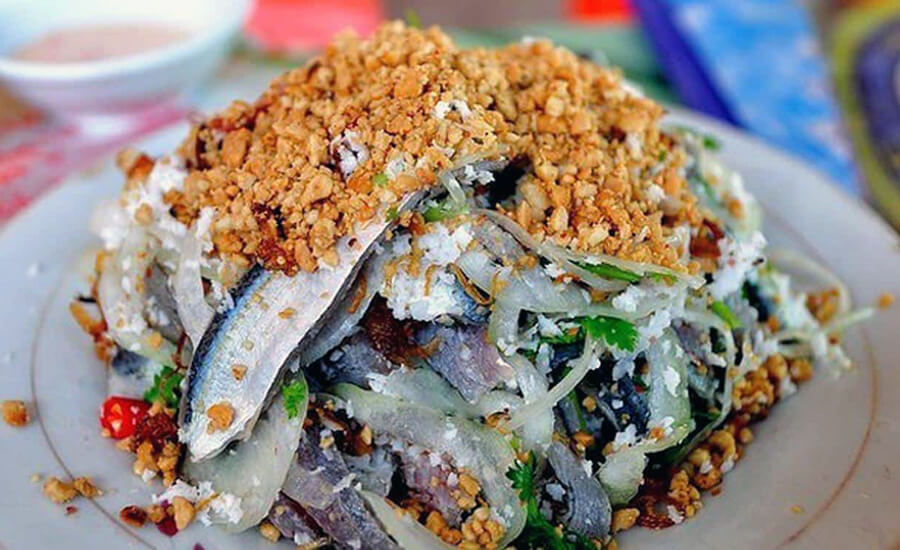herring with salad