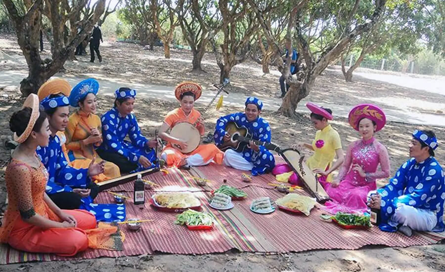 Ancient longan garden