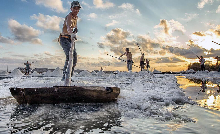Bac Lieu salt fields