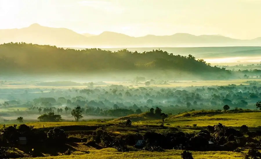 Fascinated by the wild beauty of Chu Dang Ya volcano