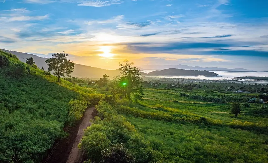 Fascinated by the wild beauty of Chu Dang Ya volcano