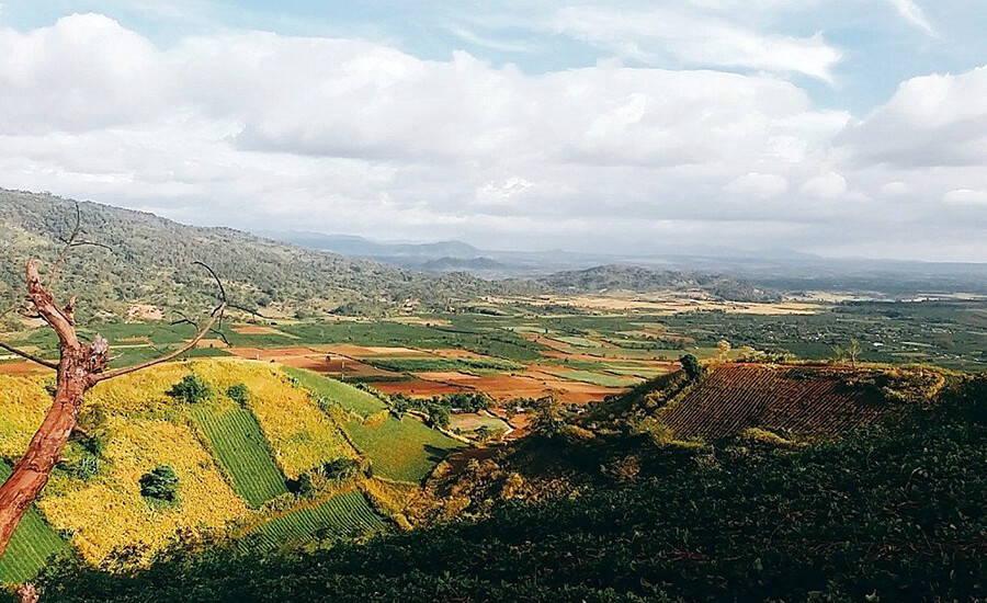 Fascinated by the wild beauty of Chu Dang Ya volcano