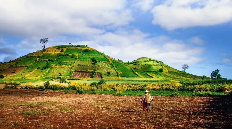 Fascinated by the wild beauty of Chu Dang Ya volcano