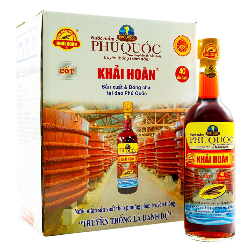Khai Hoan fish sauce factory