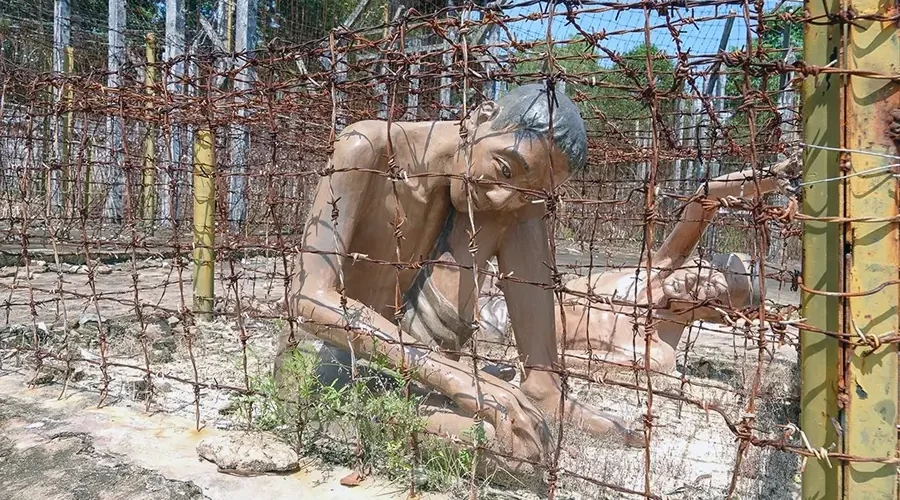 tiger cage in Phu Quoc prison
