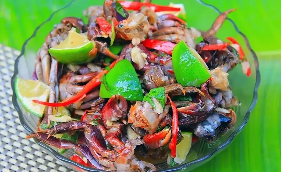 Sweet and sour ba khia