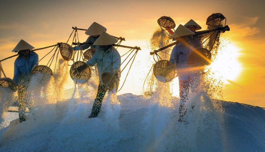 Bac Lieu salt fields