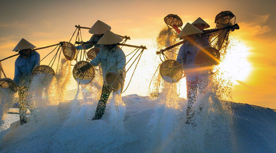 Bac Lieu salt fields