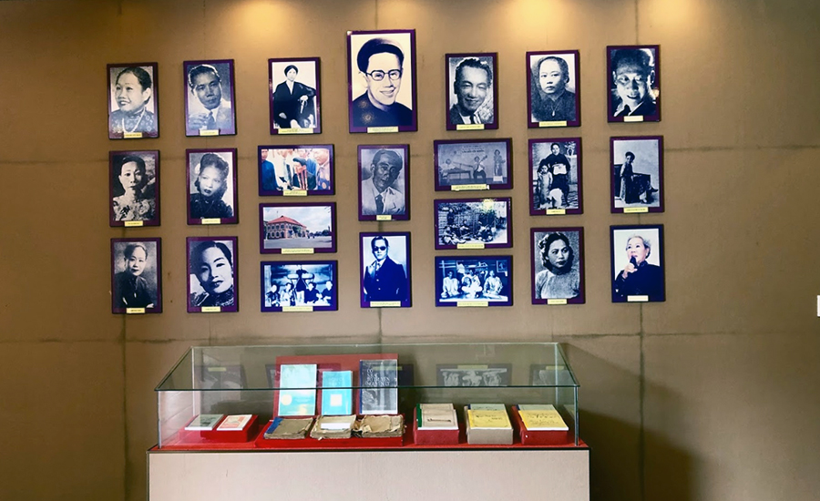 Cao Van Lau musician memorial area