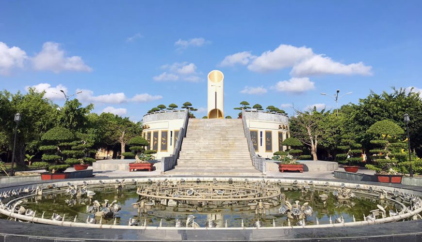 Cao Van Lau musician memorial area