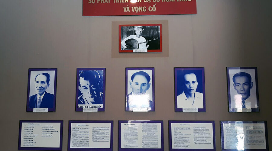 Cao Van Lau musician memorial area