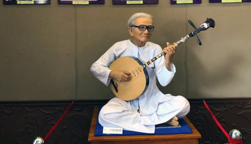 Cao Van Lau musician memorial area