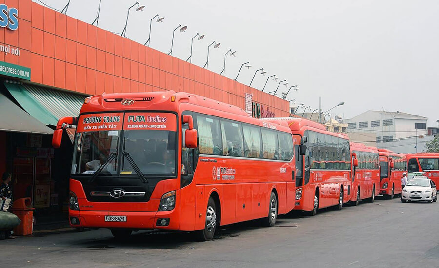 bus to Ca mau