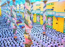 Cao Dai Temple and Cu Chi tunnel full day