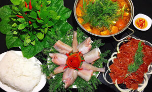 Bombay duck fish hotpot