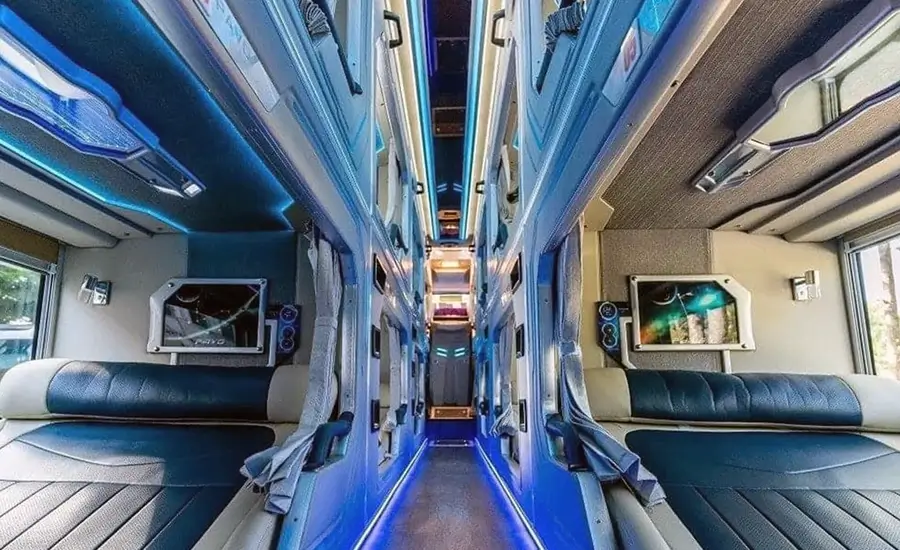 sleeper bus to Quang Tri