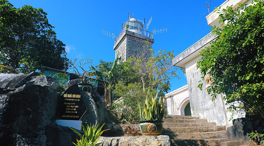 light house in Hon Khoai