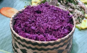 Purple sticky rice