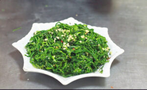 Vegetable fern salad