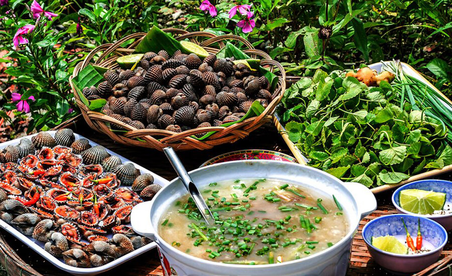 specialties in Thi Tuong lagoon, Ca Mau.