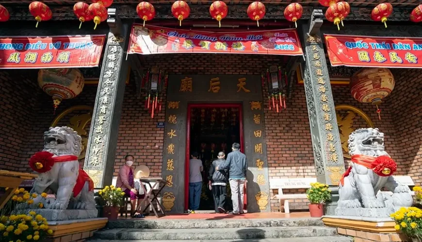 Lady Thien Hau Temple in My Xuyen