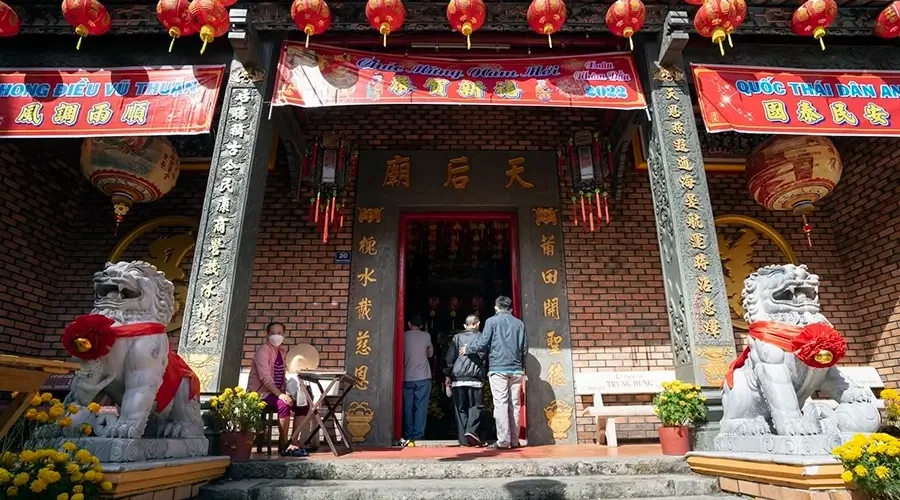 Lady Thien Hau Temple in My Xuyen