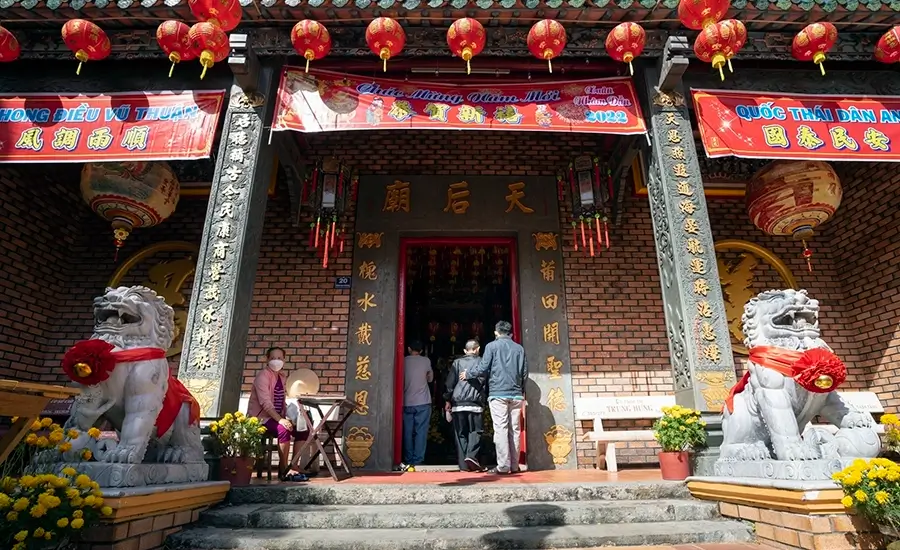 Lady Thien Hau Temple in My Xuyen