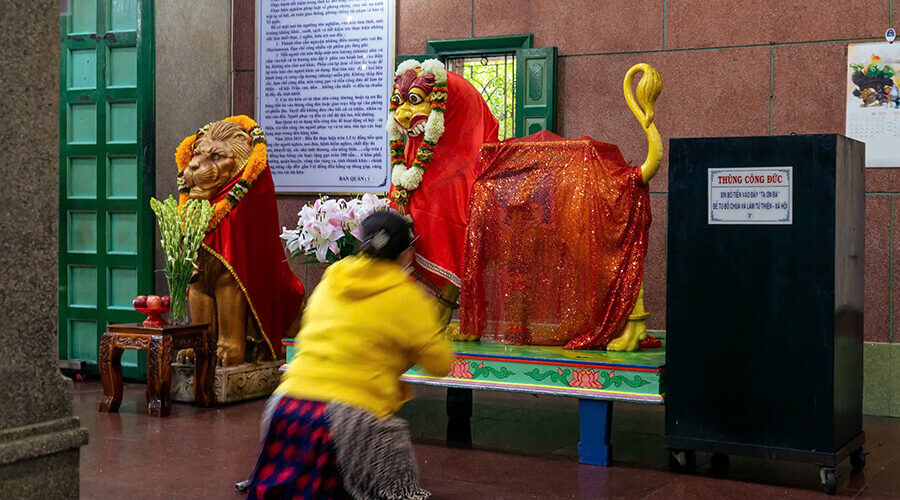 Unique rituals inside a century-old temple in Ho Chi Minh City