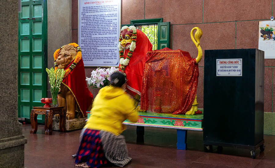Unique rituals inside a century-old temple in Ho Chi Minh City