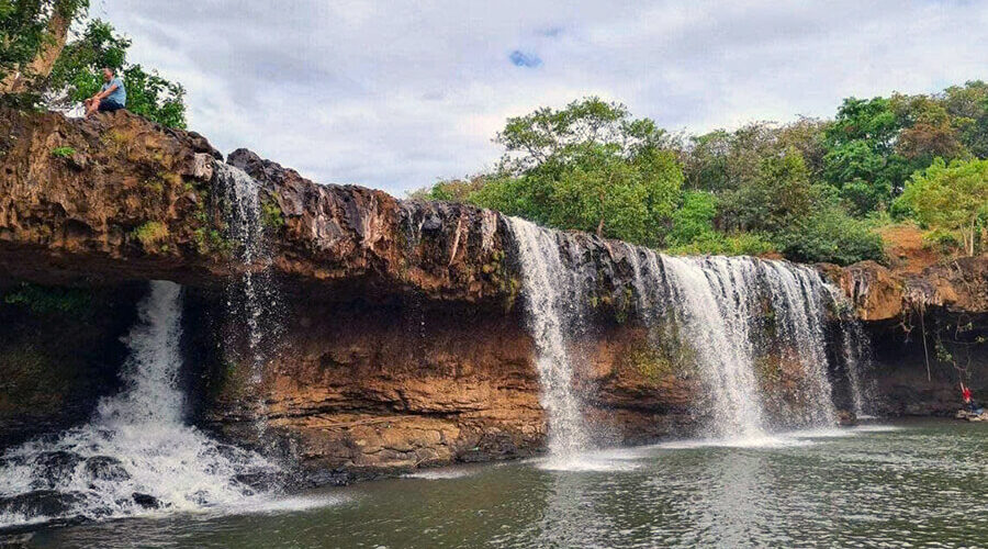 waterfall in Bu Gia Map National Park