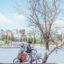 tandem bicycle around Xuan Huong Lake