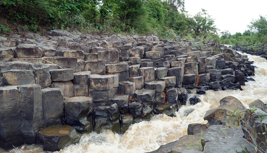 Ancient Stone Stream in Van village