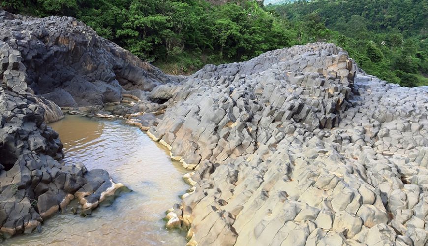 Ancient Stone Stream in Van village
