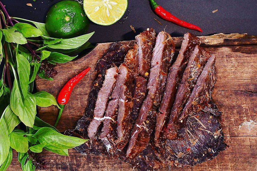Sun-dried beef