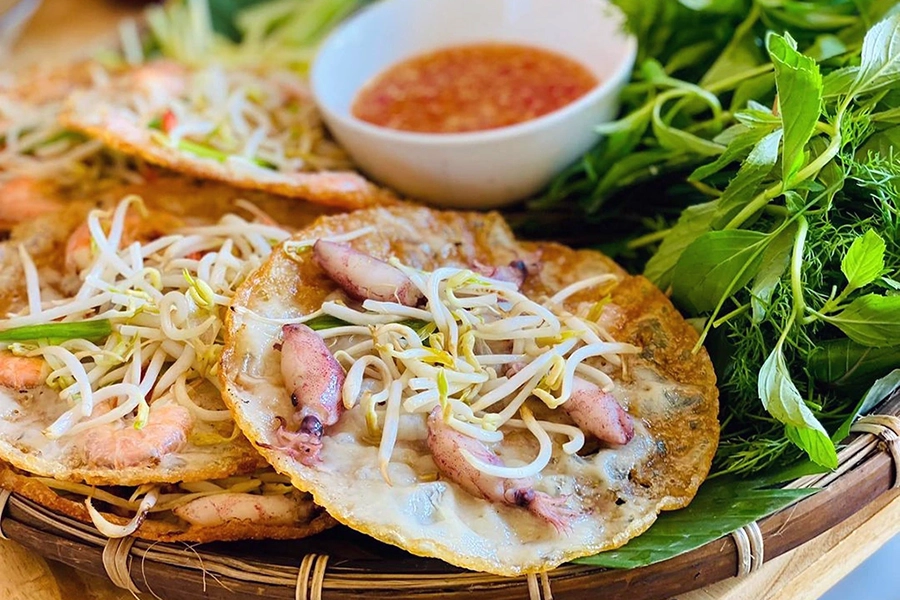 Vietnamese pancake