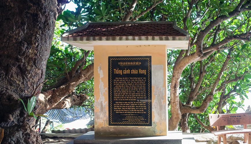 Hang Pagoda in Ly Son