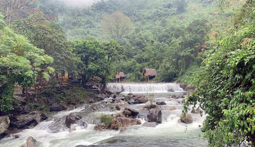 Minh Long White Waterfall